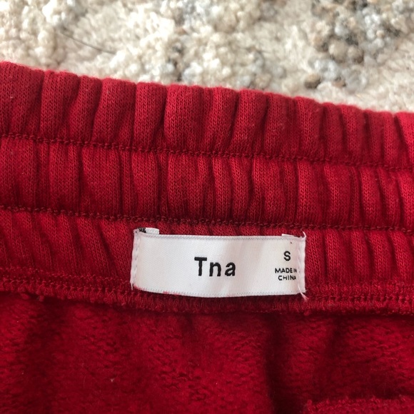 Aritzia TNA Mini Sweatfleece Skirt (cariboo skirt) - Picture 3 of 3
